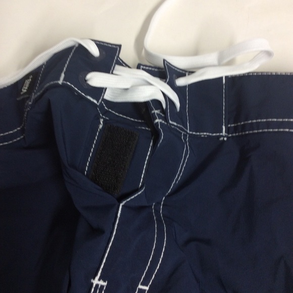 Vans Men’s Blue Board Shorts Swim Trunks - Picture 6 of 10